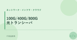 100G/400G/800G 光トランシーバ アイキャッチ