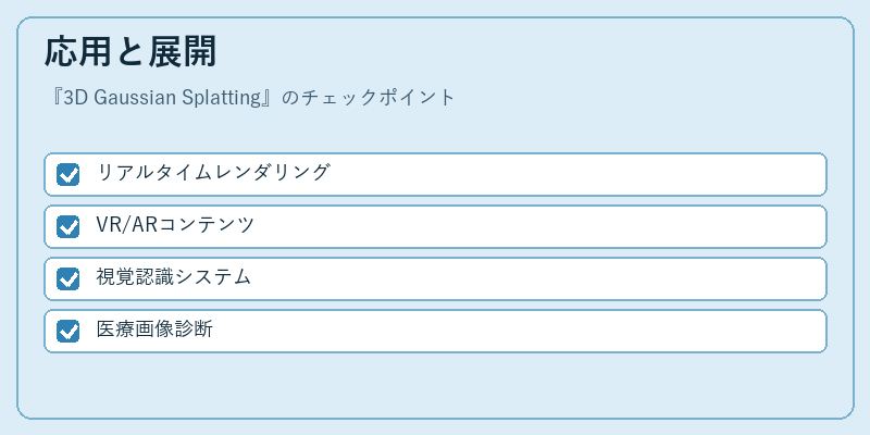 応用と展開