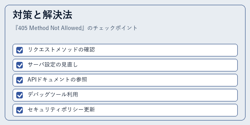 対策と解決法