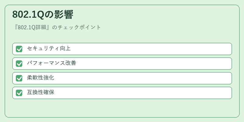 802.1Qの影響