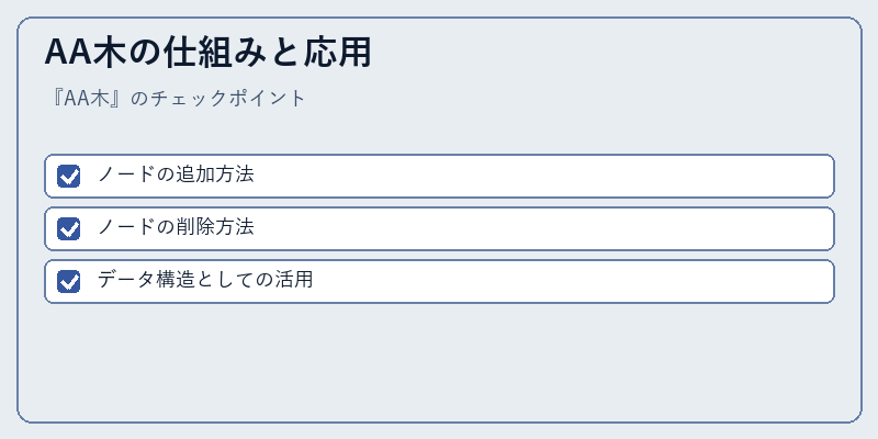 AA木の仕組みと応用