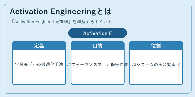Activation Engineeringとは