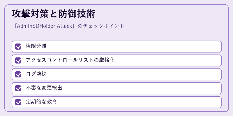 攻撃対策と防御技術