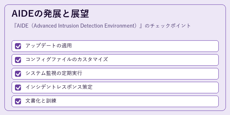 AIDEの発展と展望
