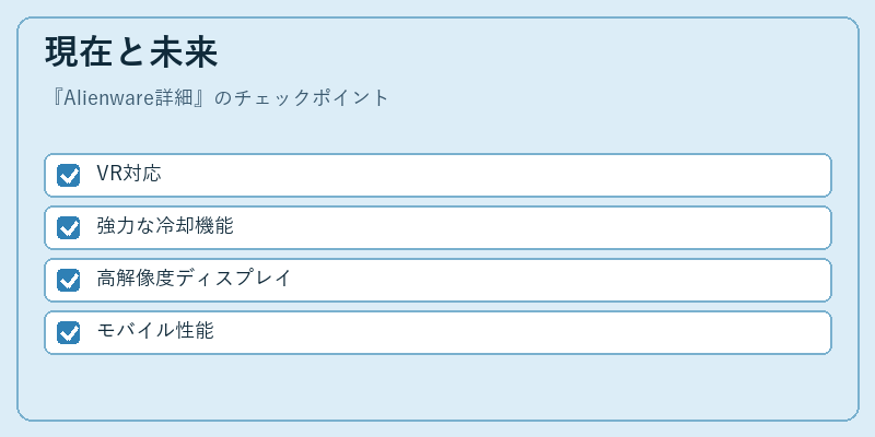 現在と未来