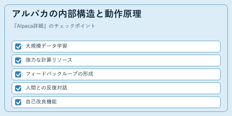 アルパカの内部構造と動作原理