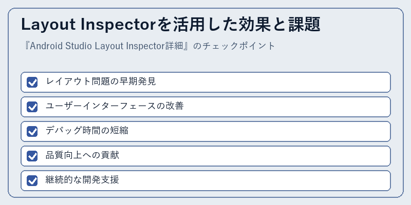 Layout Inspectorを活用した効果と課題