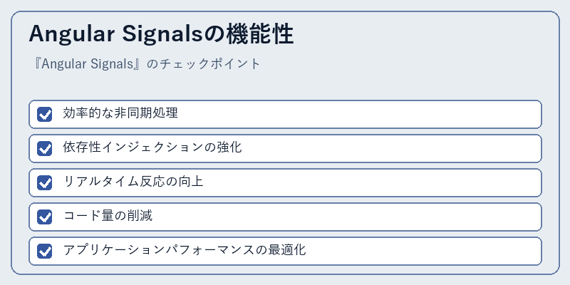 Angular Signalsの機能性