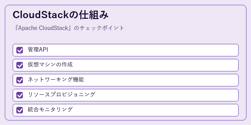 CloudStackの仕組み