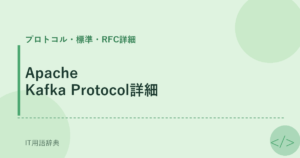Apache Kafka Protocol詳細 アイキャッチ