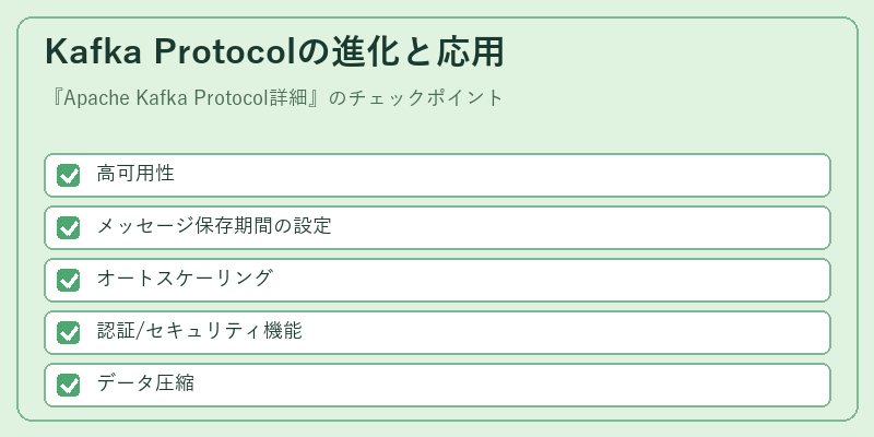 Kafka Protocolの進化と応用