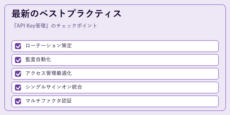 最新のベストプラクティス