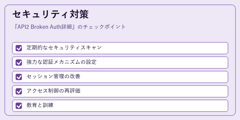 セキュリティ対策