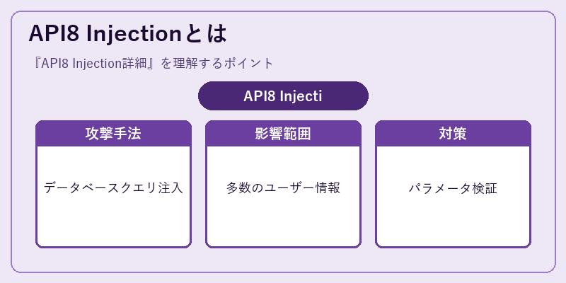 API8 Injectionとは