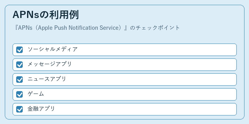 APNsの利用例