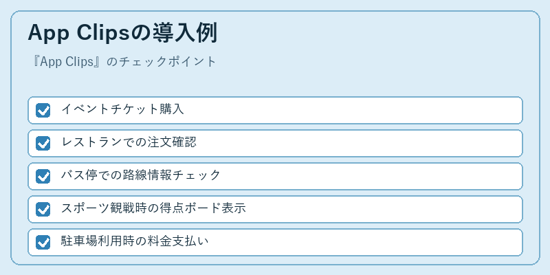 App Clipsの導入例