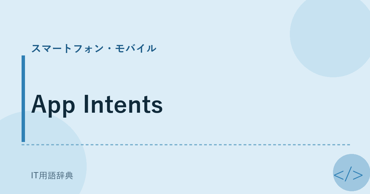 App Intents