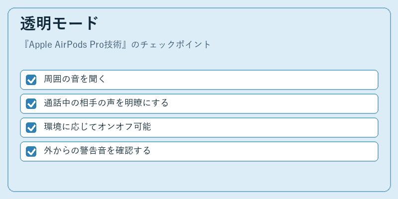 透明モード