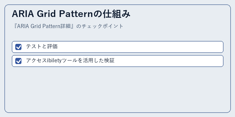 ARIA Grid Patternの仕組み