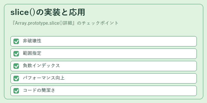slice()の実装と応用