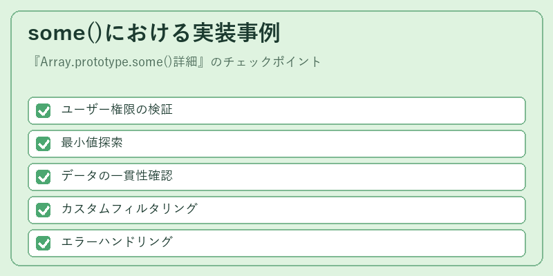 some()における実装事例