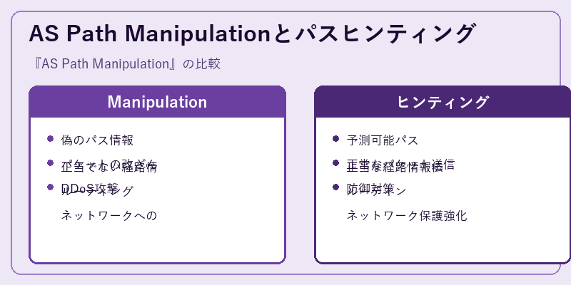 AS Path Manipulationとパスヒンティング