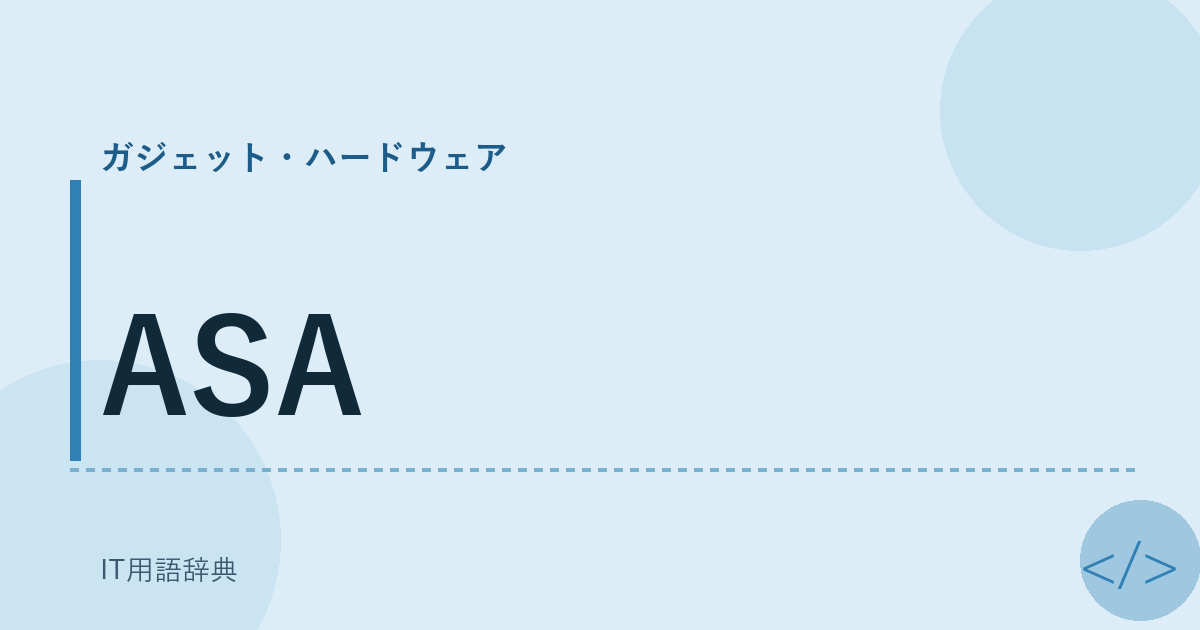 ASA