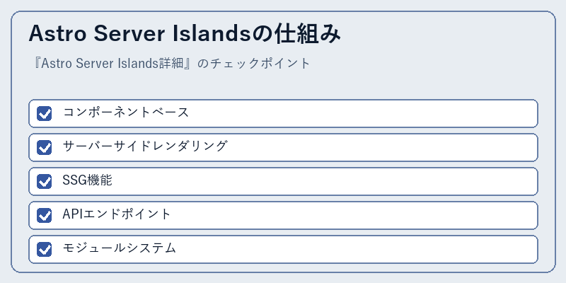Astro Server Islandsの仕組み