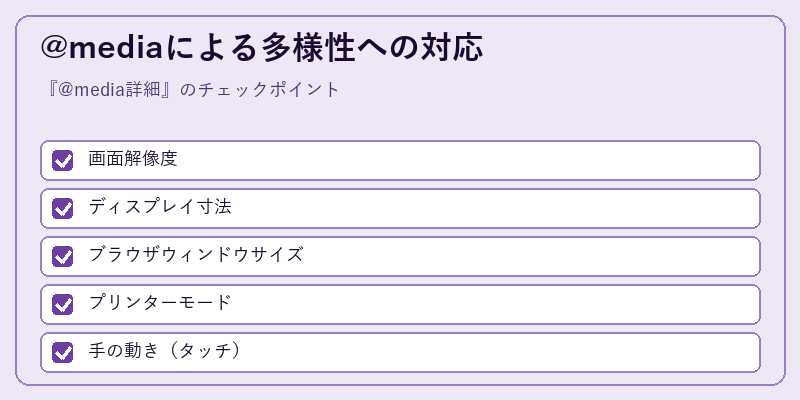@mediaによる多様性への対応