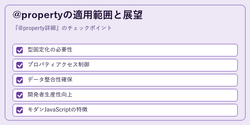 @propertyの適用範囲と展望