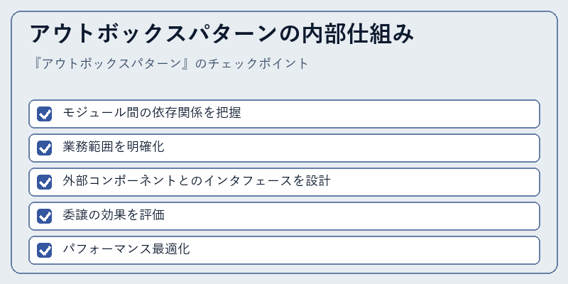 アウトボックスパターンの内部仕組み