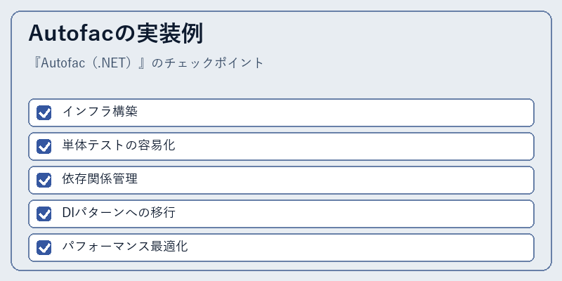 Autofacの実装例