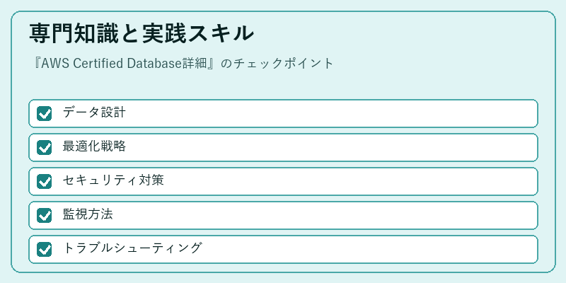 専門知識と実践スキル