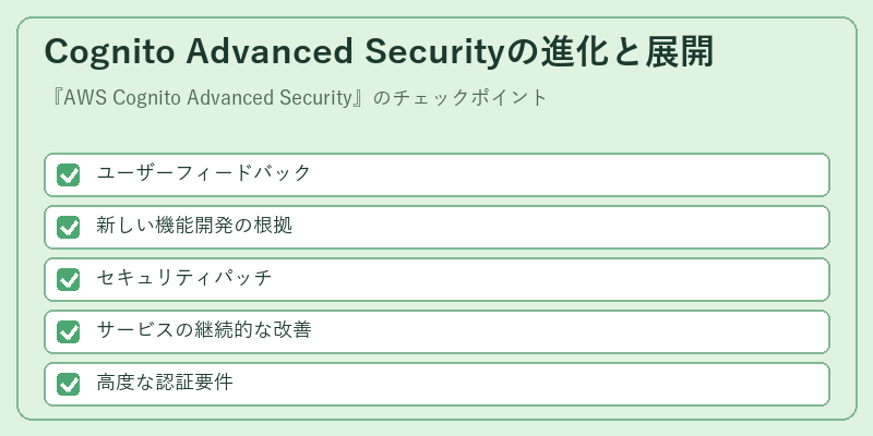 Cognito Advanced Securityの進化と展開