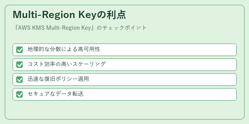 Multi-Region Keyの利点