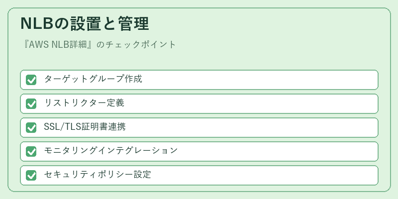 NLBの設置と管理