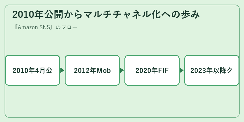 2010年公開からマルチチャネル化への歩み
