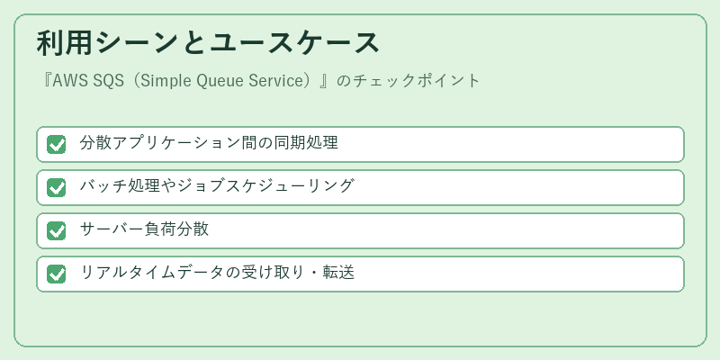利用シーンとユースケース