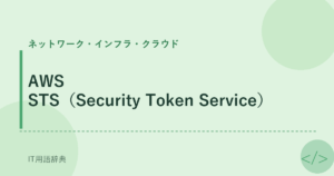 AWS STS（Security Token Service） アイキャッチ