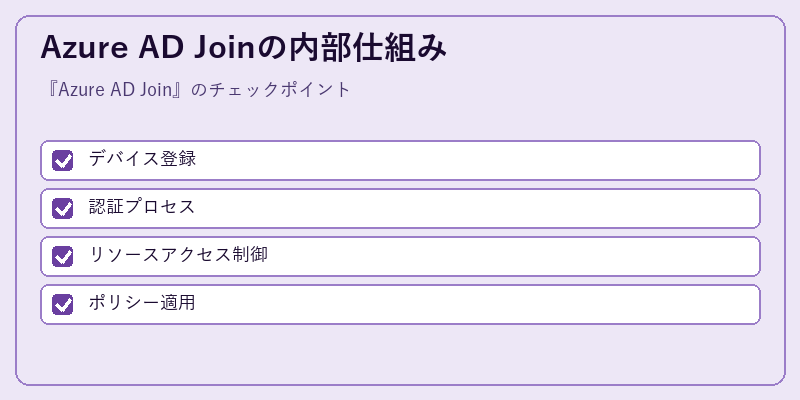 Azure AD Joinの内部仕組み