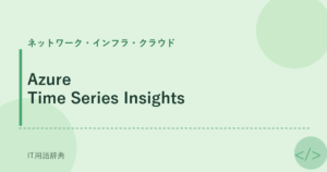 Azure Time Series Insights アイキャッチ