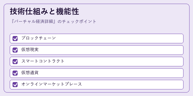 技術仕組みと機能性