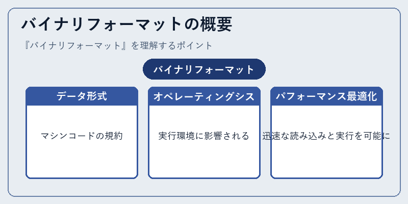 バイナリフォーマットの概要