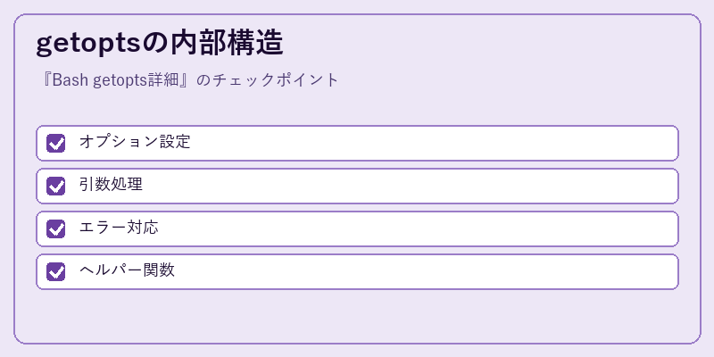 getoptsの内部構造