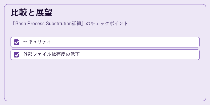比較と展望