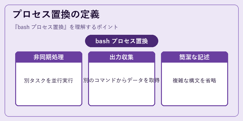 プロセス置換の定義