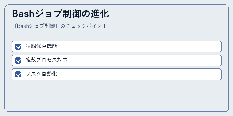 Bashジョブ制御の進化
