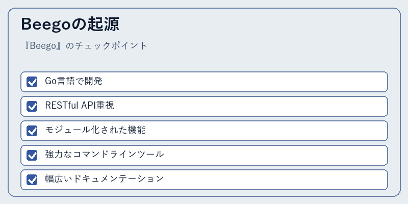 Beegoの起源