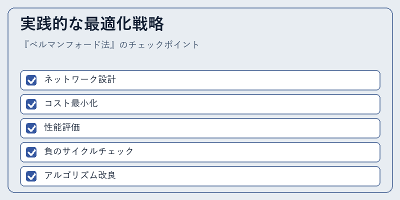 実践的な最適化戦略