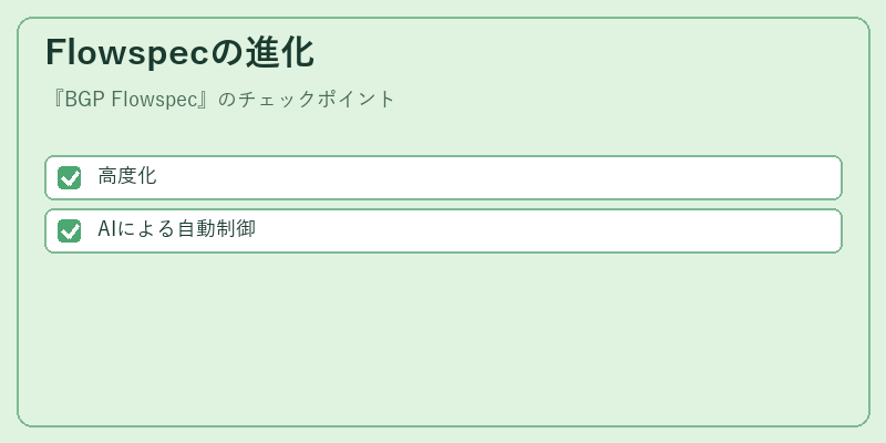 Flowspecの進化